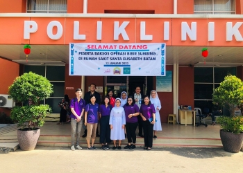 Bantu Masyarakat Batam Kurang Mampu, RS Santa Elisabeth Group dan CHARIS Gelar Operasi Gratis