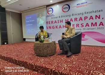 Gelar Bincang Kesehatan yang Kedua Kali di Pinang, KPJ Johor Bahas Penyakit Kanker Payudara