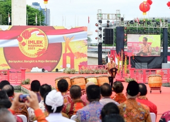 Presiden Apresiasi Budaya Tolong Menolong dan Gotong Royong Masyarakat Indonesia yang Terus Terlihat
