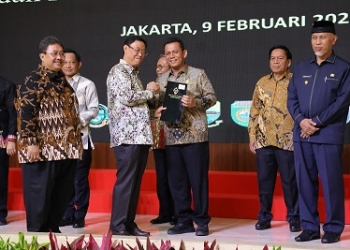 Gubernur dan Ketua DPRD Kepri Hadiri Entry Meeting LK Tahun 2022 di Lingkungan AKN V BPK RI