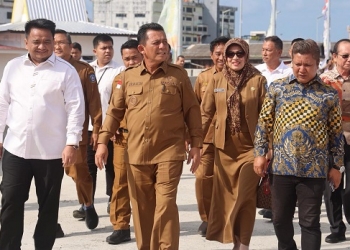Memacu Pertumbuhan Ekonomi, Ansar Resmikan Proyek Integrasi Pelantar I dan II Tanjungpinang