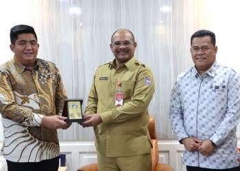 Silaturahmi ke Dirjen Bina Adwil Kemendagri, Roby Sampaikan Kondisi Risiko Karhutla Bintan