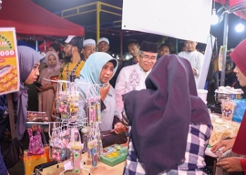 Buka Bazar Ramadhan di Pamedan, Rahma Harap Berdampak Meningkatkan Perputaran Ekonomi