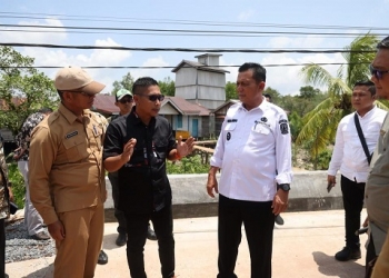 Tinjau Sejumlah Pembangunan di Lingga, Ansar: Kita Lanjut Bangun Ruas Jalan Simpang Limbung-Semalir
