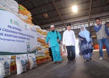 Pertama Kali Dilakukan di Kepri, Rahma Salurkan Cadangan Pangan Pemerintah kepada 8.024 KPM