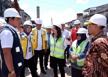 Tinjau Pasar Baru Bersama Anggota DPR dan Kementerian PUPR, Rahma Optimis Selesai Tepat Waktu