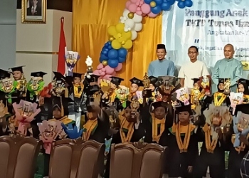 Kemeriahan di Wisuda 46 Murid TKIT Tunas Ilmu Tanjungpinang