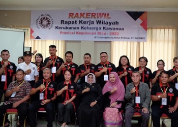 Buka Rakerwil, Rahma Berpesan Kawanua di Tanjungpinang Bangun Kekeluargaan yang Rukun dan Jadi Berkat