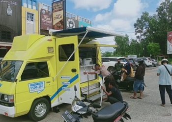 Mudahkan Masyarakat Bayar Pajak, Mobil Kelilingan BRK Syariah dan BTN Siap Melayani