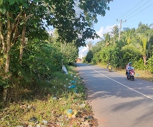 Jalan Garuda: Kebiasaan Buruk Membuang Sampah di Pinggir Jalan Makin Lama Menjadi Permanen