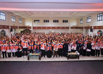 Wali Kota Rahma Bersama 1005 Kader Posyandu Padati Lapangan Terminal Sei Carang