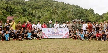 Menyambut HUT RI ke-78 di Anambas, Gubernur Ansar Buka Turnamen Sepak Bola
