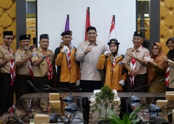 Lepas Kontingen ke Raimuna Nasional, Bupati Roby Sebut Kalian Putra Putri Terbaik Bintan