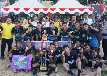 Liga Sepak Bola Sebong Lagoi Cup IV Tahun 2023: Kampung Bugis FC Meraih Juara I