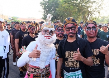 Gerak Jalan 17 Kilometer, Wako Rahma Harap dapat Menumbuhkan Semangat Patriotisme