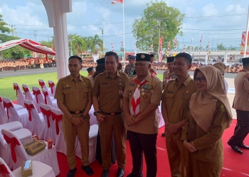 Endang Abdullah Terima Penghargaan Dharma Bakti Kepramukaan Pendiidkan Kepanduan Hasilkan SDM Handal