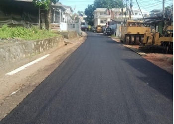 Progres Fisik 100 Persen, Suka Cita Masyarakat Menyambut Pembangunan Pengaspalan Jalan Nangka