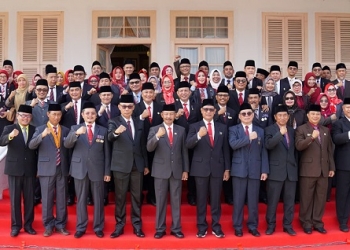 Upacara Peringatan HUT ke-78 Kemerdekaan RI di Lingkungan Pemprov Kepri