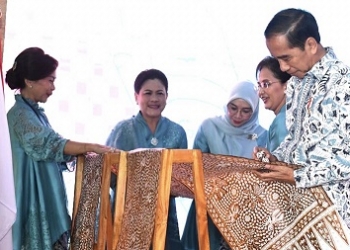 Dukung Produksi Batik Nusantara, Presiden Apresiasi Para Pelaku Usaha di Tanah Air