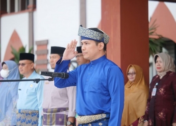 Perdana Pimpin Apel Rutin, Ini Harapan dan Imbauan Wakil Bupati Bintan yang Baru Dilantik