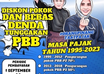 Diskon Pokok dan Bebas Denda untuk Tunggakan PBB, Said Alvie: Waktunya Sampai 30 November 2023
