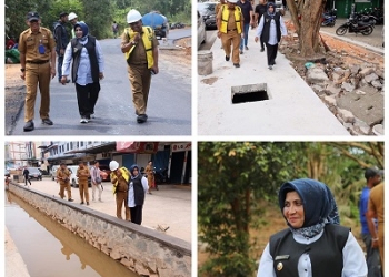 Pastikan Pembangunan Proyek Strategis Tanjungpinang Berjalan Baik, Rahma Keliling Tinjau Lokasi
