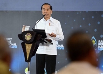 Buka Rakernas HPMI, Presiden: Daya Saing Indonesia Makin Baik
