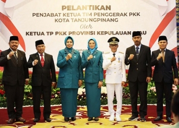 Dewi Ansar Lantik Ranny Gusfita Sari sebagai Penjabat Ketua TP-PKK Kota Tanjungpinang