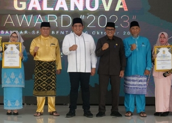 Apresiasi Bupati Bintan pada OPD di Acara Puncak Penganugerahan Galanova Awards 2023