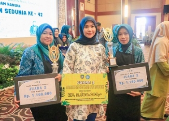 Juara Dua Lomba Masak IKan dan Menu Keluarga, Hafizha Apresiasi Kader PKK Bintan