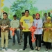 Resmikan Ruang Produksi Sarana Penunjang Usaha, Roby Kenakan Kaos Kerupuk Bintan Menuju Dunia