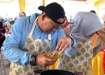 Jadi Juara pada Lomba Memasak, Ternyata Sekda Karimun Pinter Buat Nasi Goreng