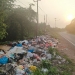 Ibu Kota Kepri Dihiasi dengan Pemandangan Sampah Berserakan di Jalan Panglima Dompak
