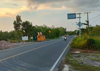 Kini Pemandangan Jalan Panglima Dompak Bersih dan Indah, Menuai Pujian Masyarakat