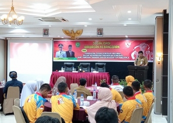 79 Siswa SMA Jadi Peserta, Kesbangpol Tanjungpinang Lakukan Sosialisasi Berwawasan Kebangsaan