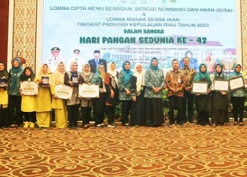 Perwakilan Kabupaten Kota se-Kepri Bersaing Masak Ikan dan Cipta Menu