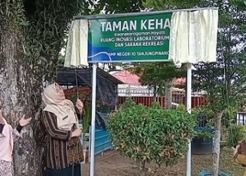 Apresiasi Taman Kehati SMPN 10 Tanjungpinang, Endang Susilawati: Sebagai Tempat Edukasi