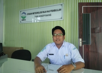 BMKG Prediksi Hujan Guyur Wilayah Tanjungpinang dalam Sepekan, Intensitas Petir Meningkat