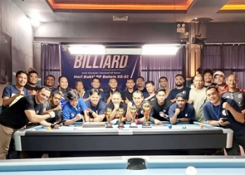 Ajang Persahabatan dan Silaturahmi, BP Batam Gelar Turnamen Billiard