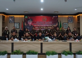 Lakukan Supervisi dan Evaluasi, Direktur Tindak Pidana Teroris Kejagung Kunker ke Kejati Kepri