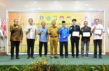 Mengawal Pemilu Damai 2024, Sekdaprov Buka Dialog Forum Kerukukan Umat Beragama