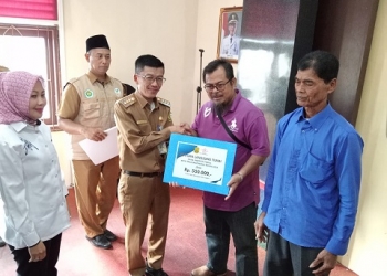 Hasan Salurkan BLT Rp550 per Kepala Keluarga Sebanyak 16.000 KK