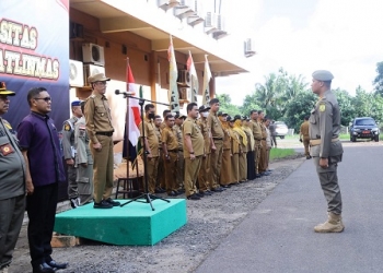 Dua Bulan lagi Sudah Masa Pencoblosan, Hasan: Persiapan Pemilu Peningkatan Kapasitas Satlinmas