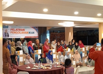 Dorong Pelaku IKM Naik Omzet, Pemko Berikan Bantuan Peralatan Produksi Pengolahan Ikan