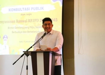 RPJPD 2025-2045 Menuju Bintan Gemilang, Roby Sebut Butuh Rencana Fokus Panduan dan Haluan