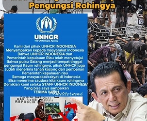 Menepis Isu Hoaks, Gubernur Ansar Membantah Pulau Galang Jadi Penampungan Pengungsi Rohingya