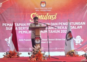 Samsudi Sebut Simulasi Pemungutan Suara akan Membantu KPPS di Hari Pencoblosan