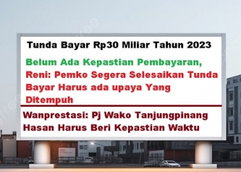 Belum Ada Kepastian Pembayaran, Reni: Pemko Segera Selesaikan Tunda Bayar Harus Ada Upaya yang Ditempuh