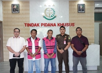 Kejati Kepri Tetapkan dan Tahan 2 Tersangka Proyek Polder Pengendali Banjir di Tanjungpinang