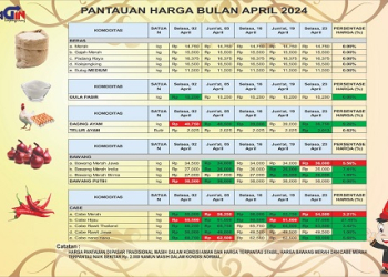 Harga Komoditas Pangan Berangsur Turun, Riany: Disdagin Terus Lakukan Pengawasan di Pasar Rakyat